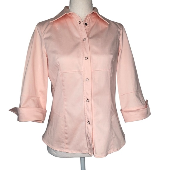 Renfrew Stylish Pink Button-Up Shirt - Picture 6 of 14